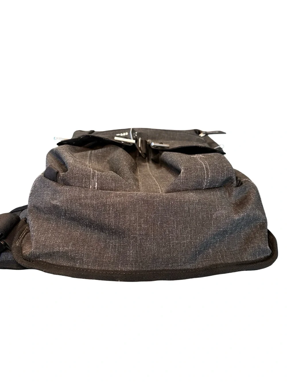 Velomacchi Speedway 28L Roll Top Motorcycle Backpack Waterproof Charcoal Gray